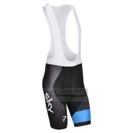 2014 Fietskleding Sky Zwart en Wit Korte Mouwen en Koersbroek
